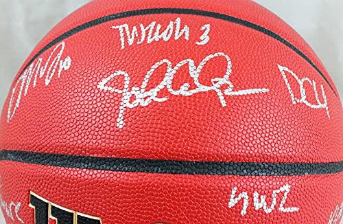 Kentucky '21-'22 Men's Basketball Team Autographed Wilson Basketball-Beckett W Hologram - Image 4