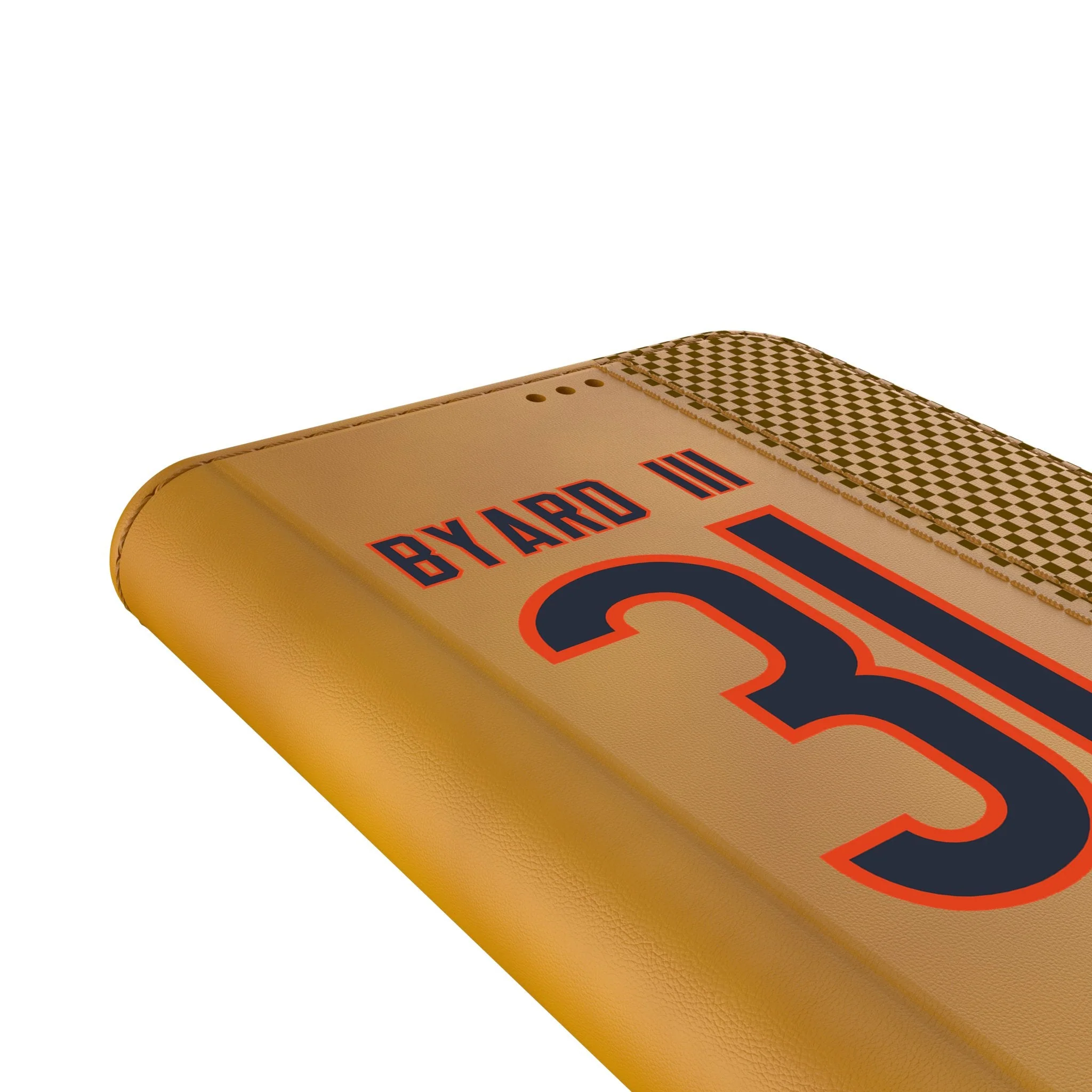 Kevin Byard III Chicago Bears 31 Game Tactic Folio Phone Case for Samsung Galaxy - Image 5