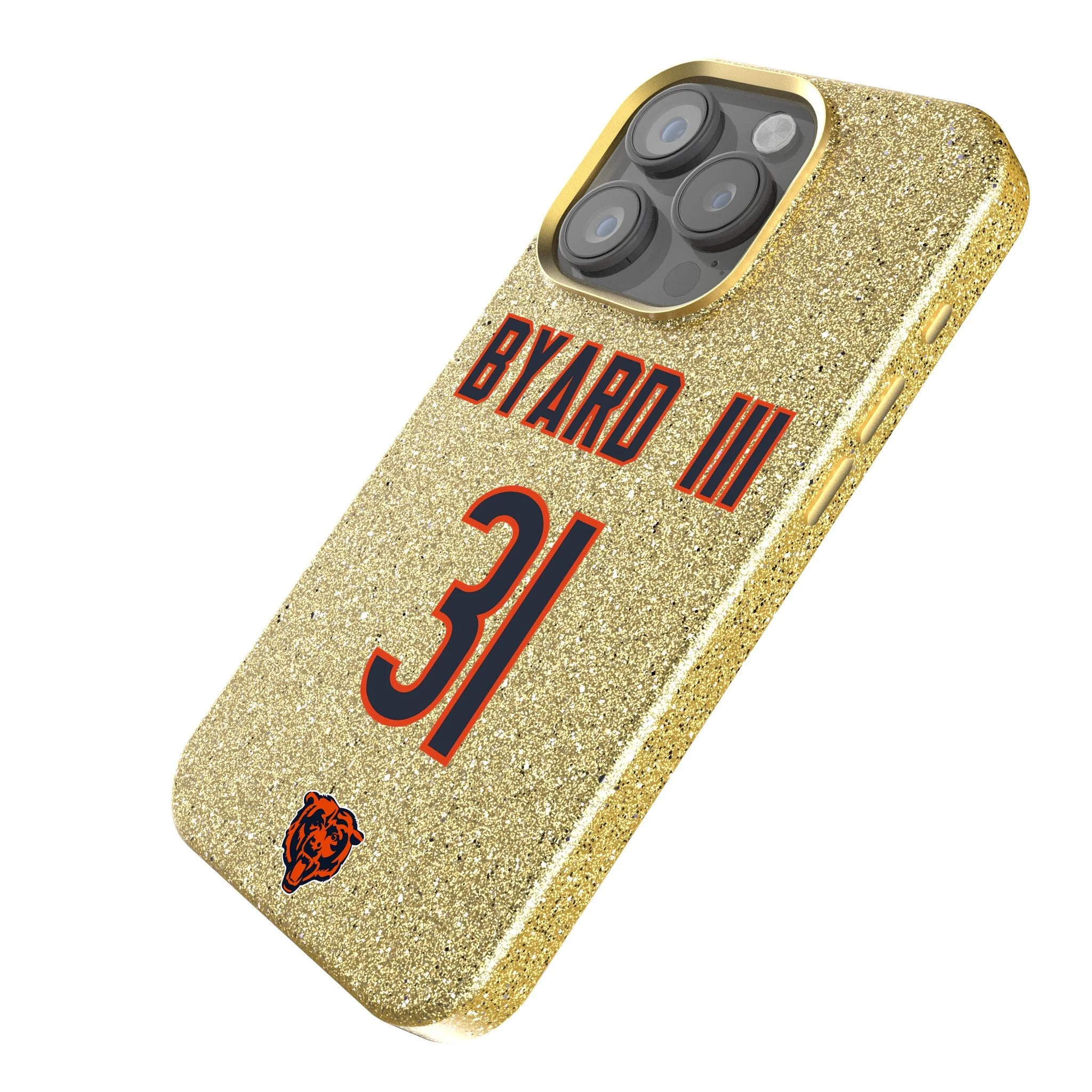 Kevin Byard III Chicago Bears 31 Ready Bling Phone Case - Image 2
