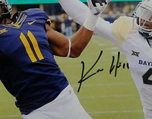 Kevin White Autographed 8x10 West Virginia One Hand Catch Photo - JSA W Auth - Image 2