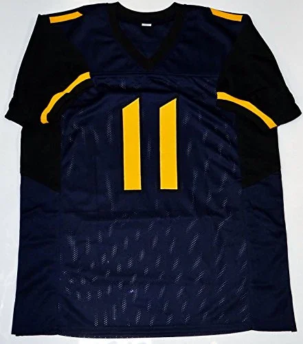 Kevin White Autographed Blue w/ Yellow College-Style Jersey- JSA Auth - Image 3
