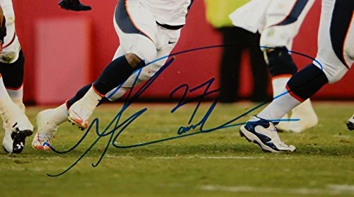 Knowshon Moreno Autographed 16x20 Horizontal Running Photo- JSA Authenticated - Image 2