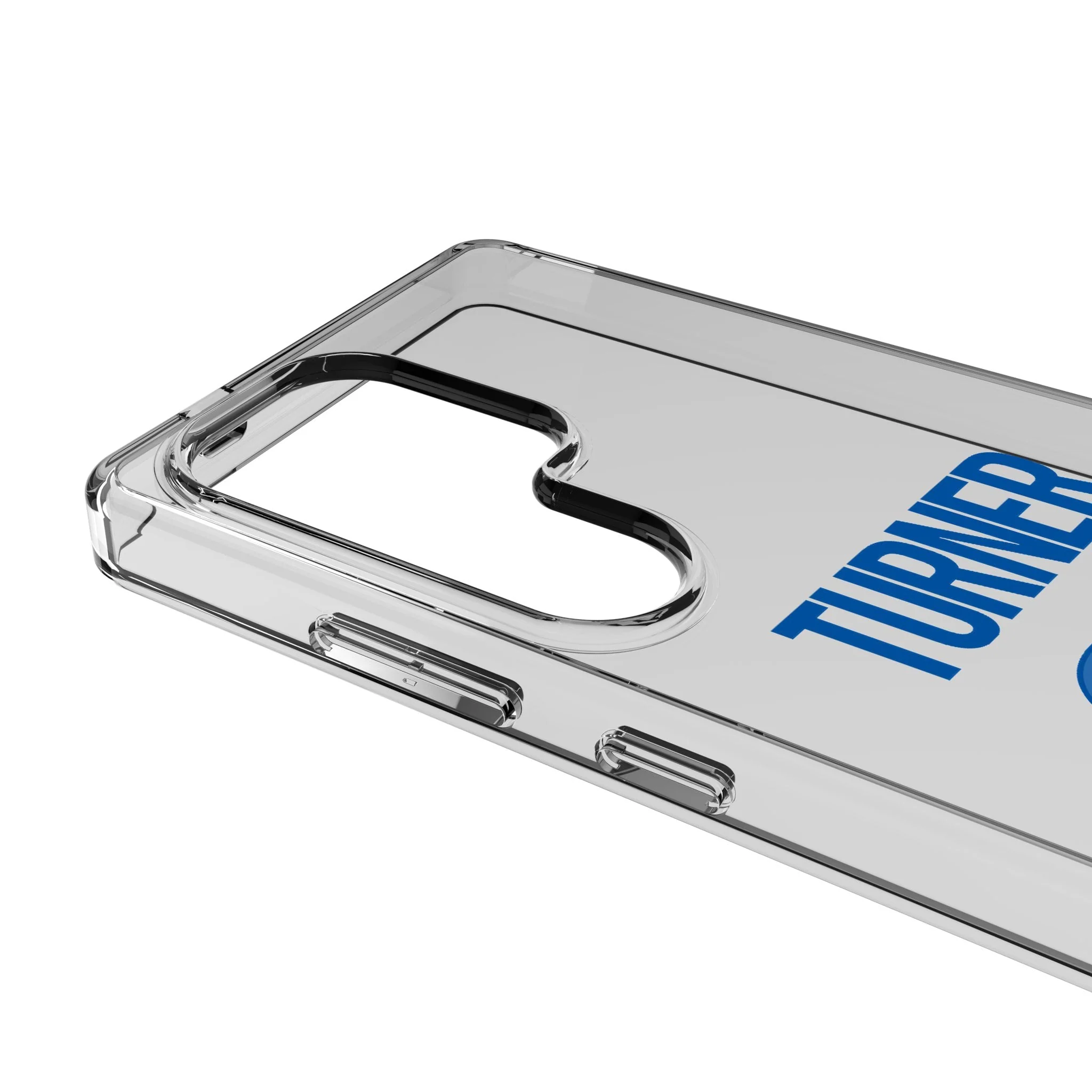 Kobie Turner Los Angeles Rams 91 Game Tactic Clear Phone Case for Samsung Galaxy - Image 3