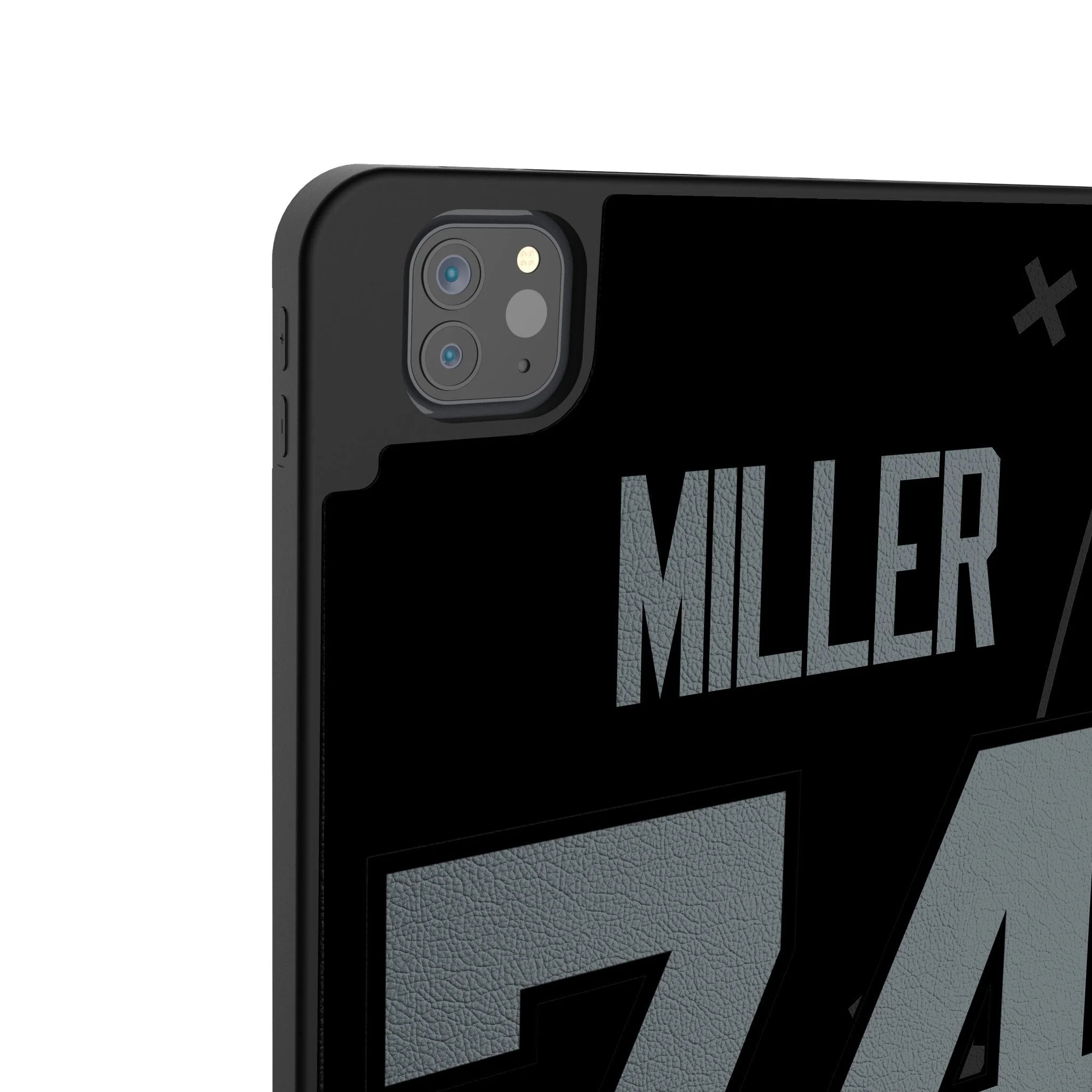 Kolton Miller Las Vegas Raiders 74 Ready Tablet Case for Apple iPad - Image 3