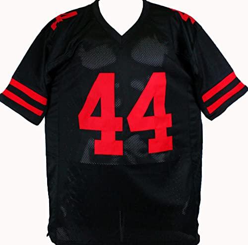 Kyle Juszczyk Autographed Black Pro Style Jersey-Beckett W Hologram - Image 2
