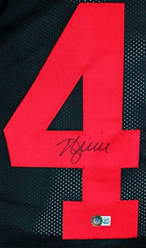 Kyle Juszczyk Autographed Black Pro Style Jersey-Beckett W Hologram - Image 3