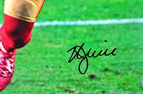 Kyle Juszczyk Autographed San Francisco 49ers 16x20 Diving Catch Photo- Beckett W Holo - Image 2