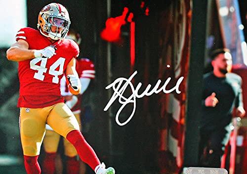 Kyle Juszczyk Autographed SF 49ers 8x10 Running From Tunnel Photo- Beckett W Holo - Image 2