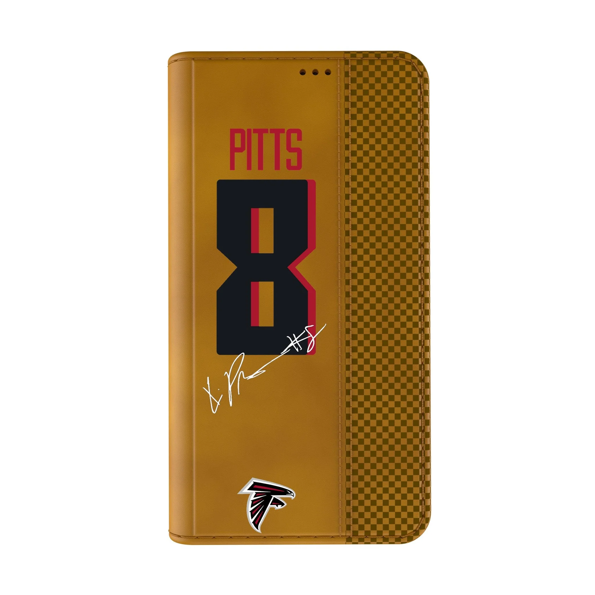 Kyle Pitts Atlanta Falcons 8 Game Tactic Folio Phone Case for Apple iPhone - Image 2
