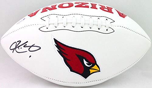 Kyler Murray Autographed Arizona Cardinals Logo Football- Beckett W Black