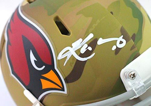 Kyler Murray Autographed Cardinals Camo Mini Helmet - Beckett Witness White - Image 3