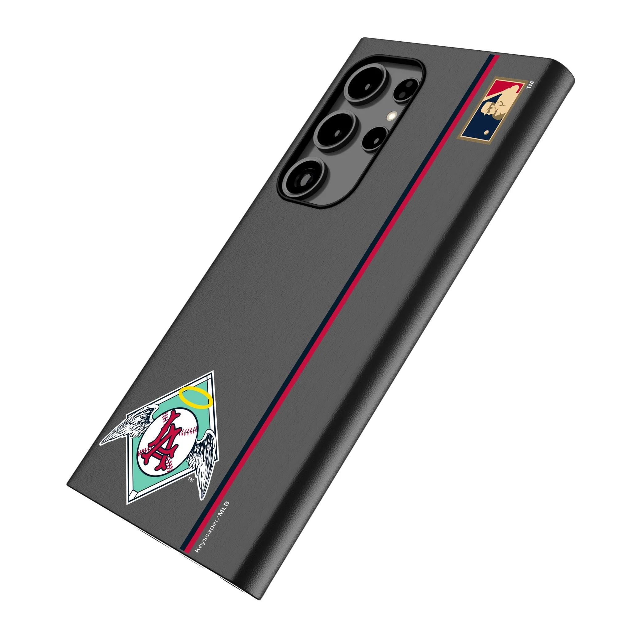 LA Angels 1961-1965 - Cooperstown Collection Sidebar MagSafe Compatible Phone Case for Samsung Galaxy - Image 2