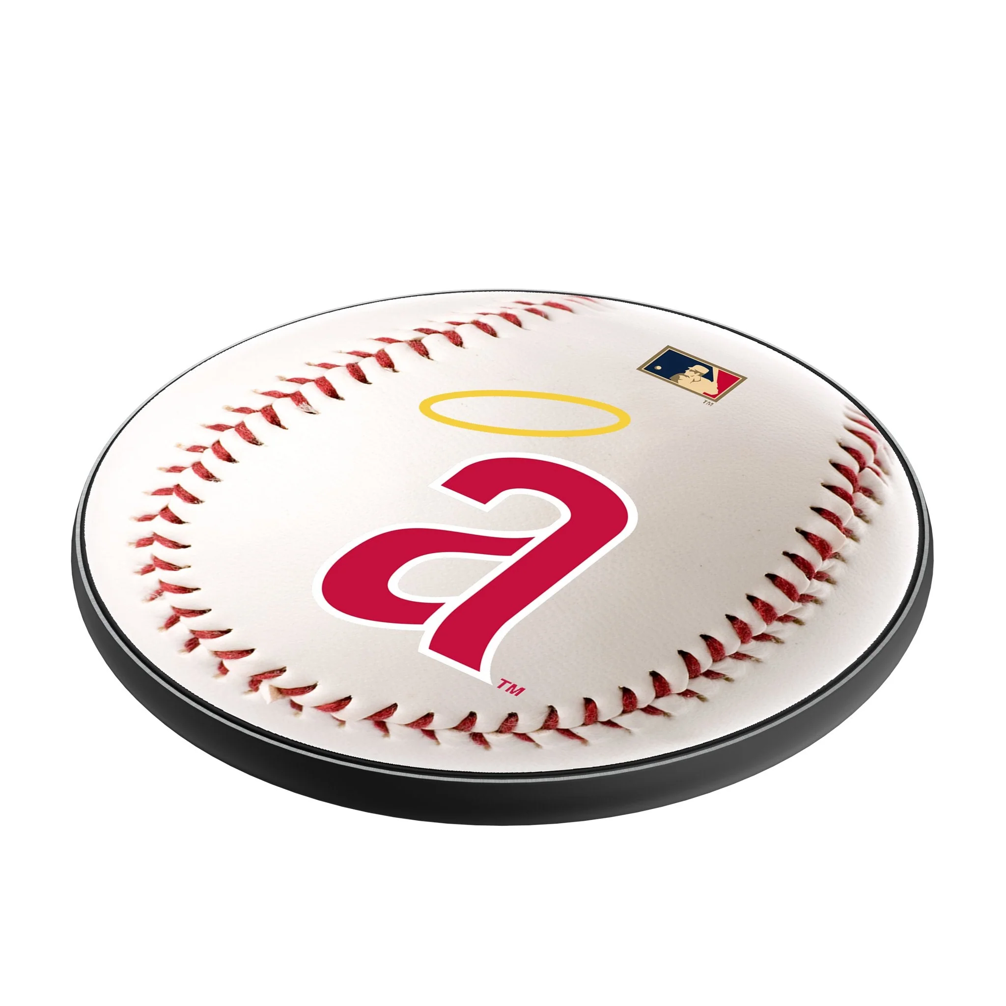 LA Angels 1971 - Cooperstown Collection Baseball 15-Watt Wireless Charger - Image 2