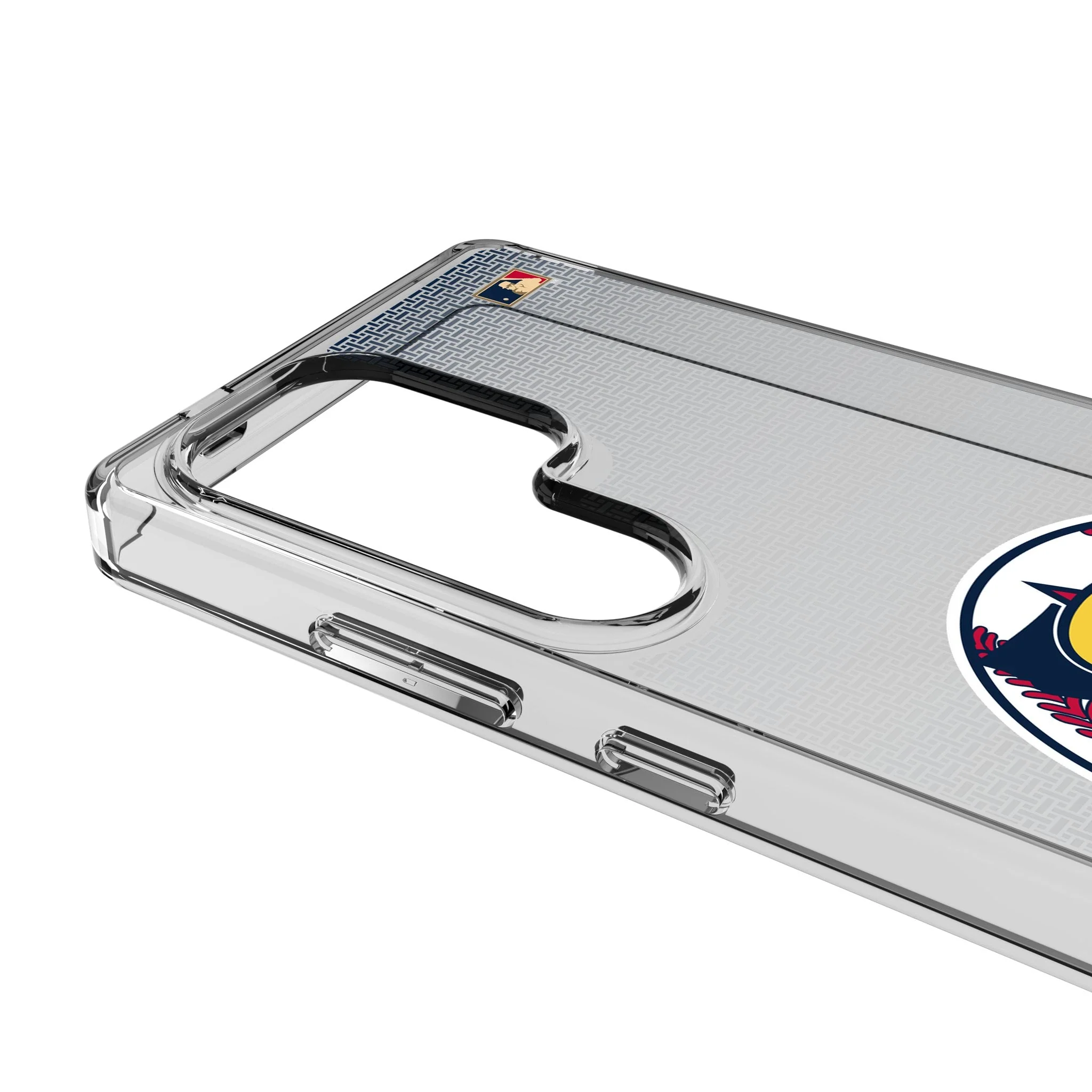 LA Angels 1986-1992 - Cooperstown Collection Linen Clear Phone Case for Samsung Galaxy - Image 3