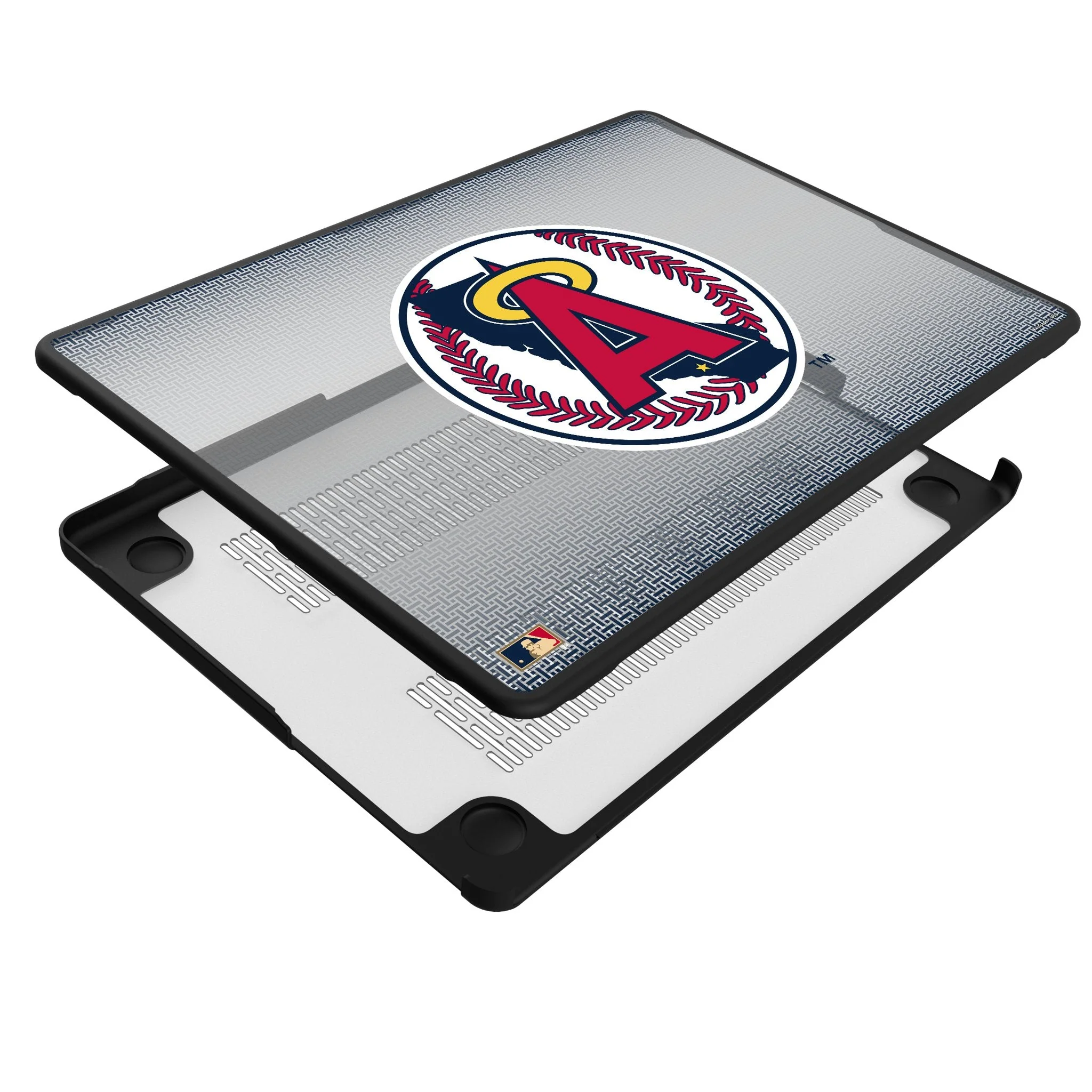 LA Angels 1986-1992 - Cooperstown Collection Linen Laptop Case for Apple MacBook - Image 4