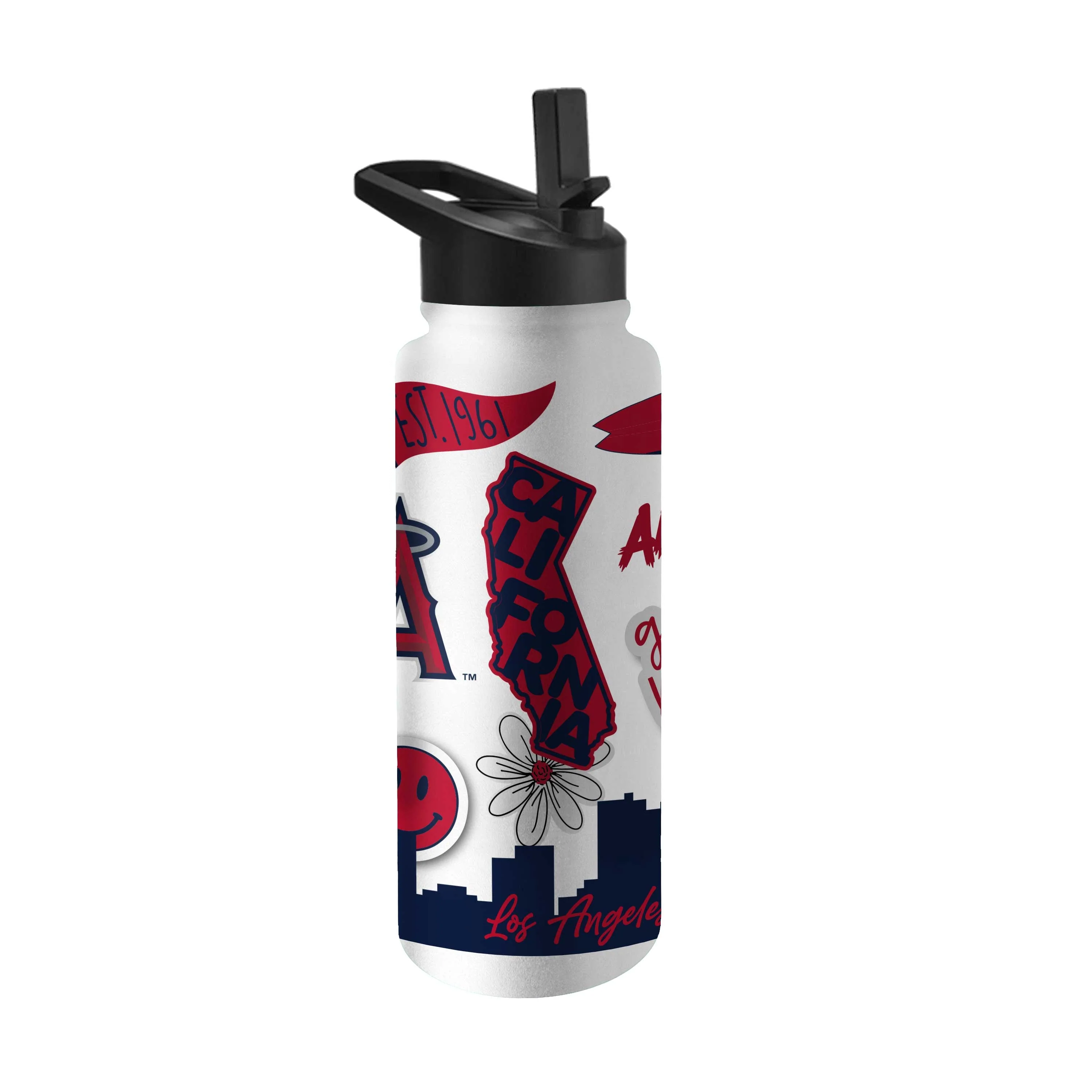 LA Angels 34oz Native Quencher Bottle - Image 2