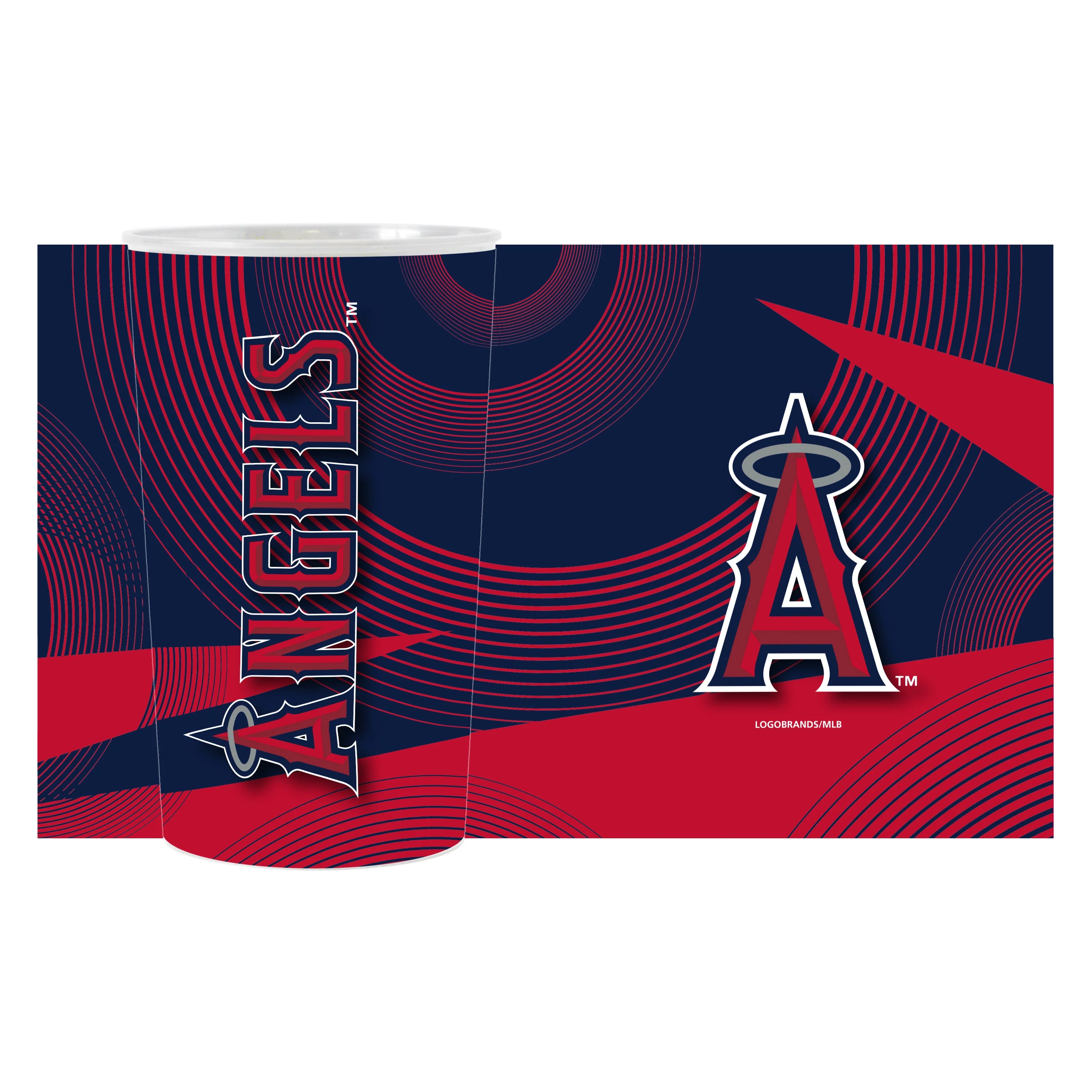 LA Angels 4pk Geometric 22oz Hardwall Cup - Image 2