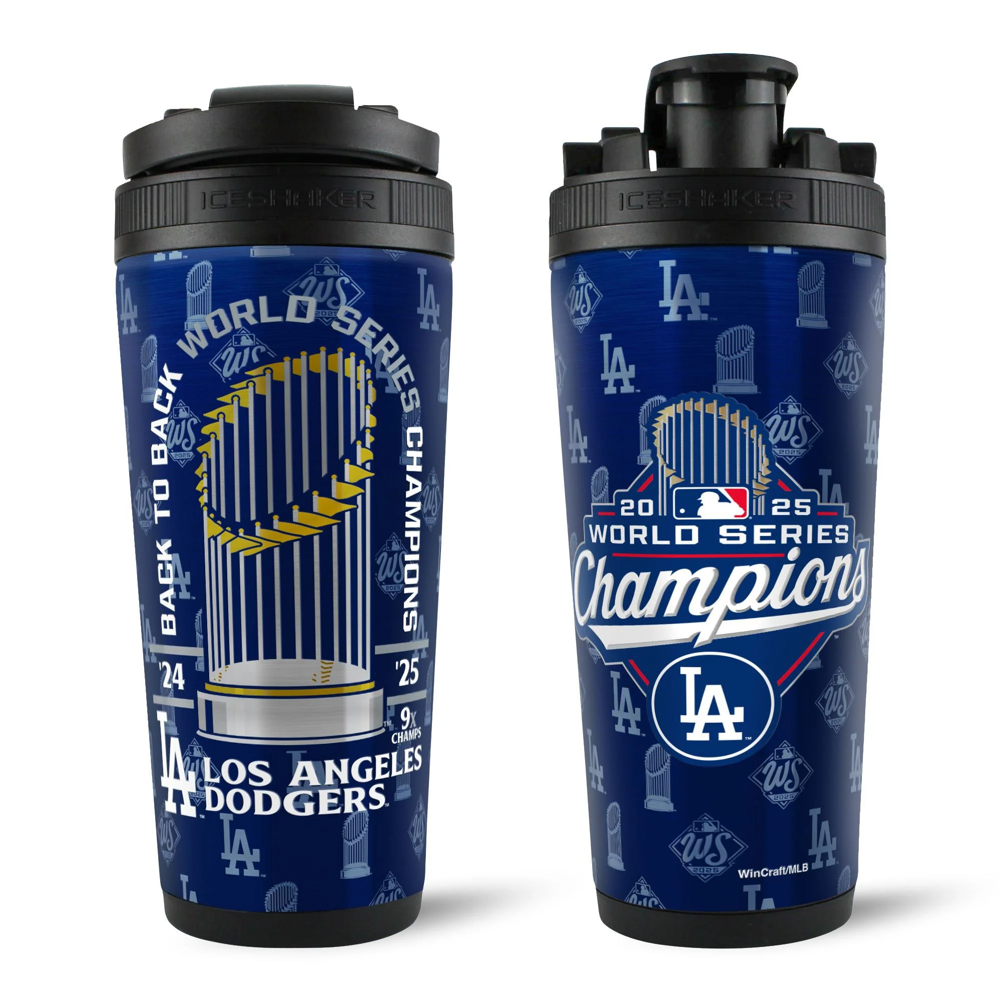 LA Dodgers 2025 World Series Champions 26oz Ice Shakers - Image 15