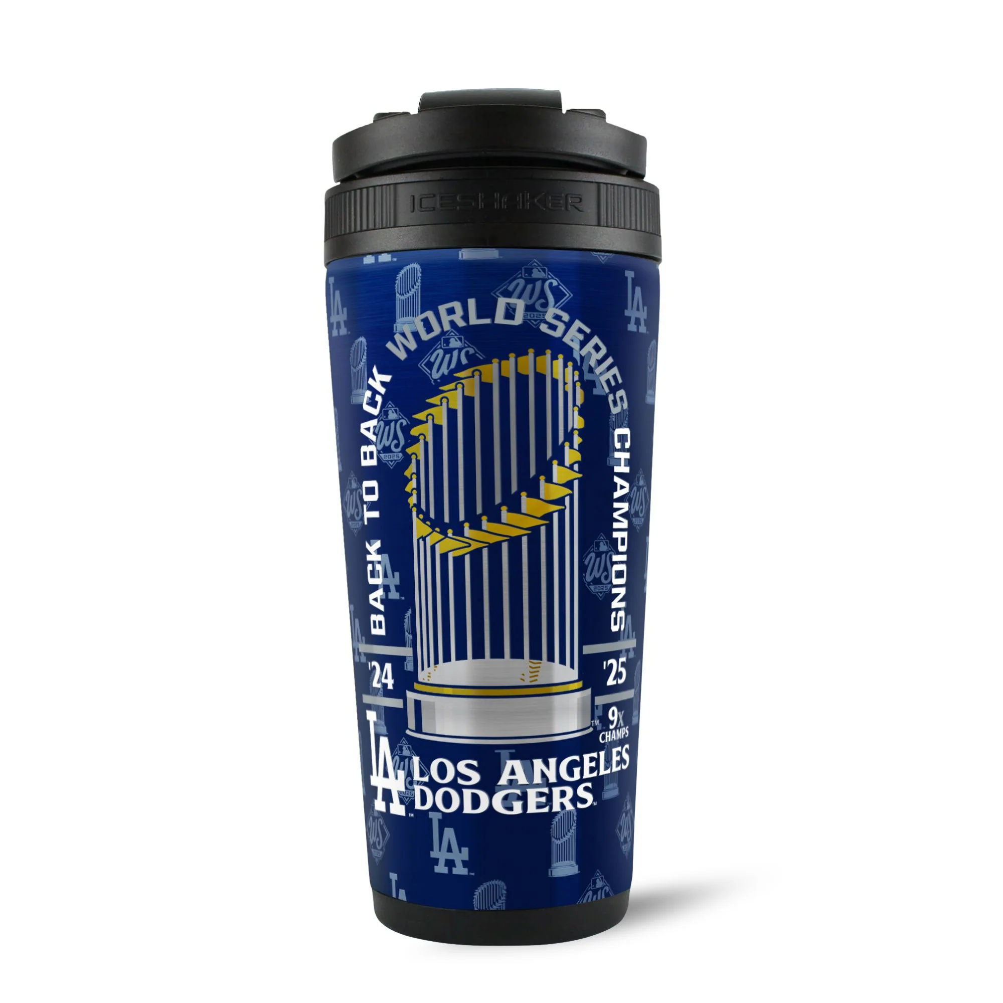 LA Dodgers 2025 World Series Champions 26oz Ice Shakers - Image 16