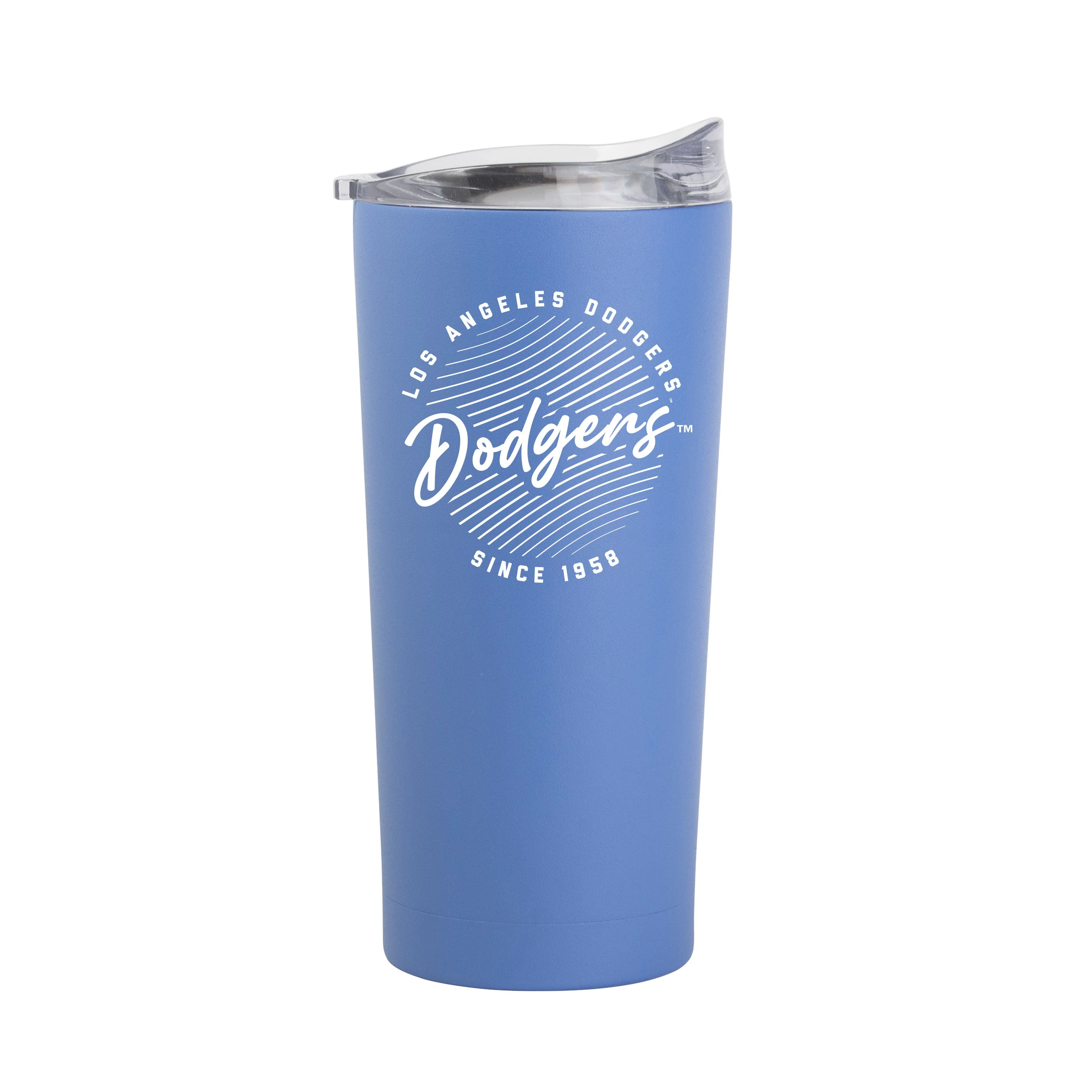 LA Dodgers 20oz Retro Script Arctic Powder Coat Tumbler - Image 2
