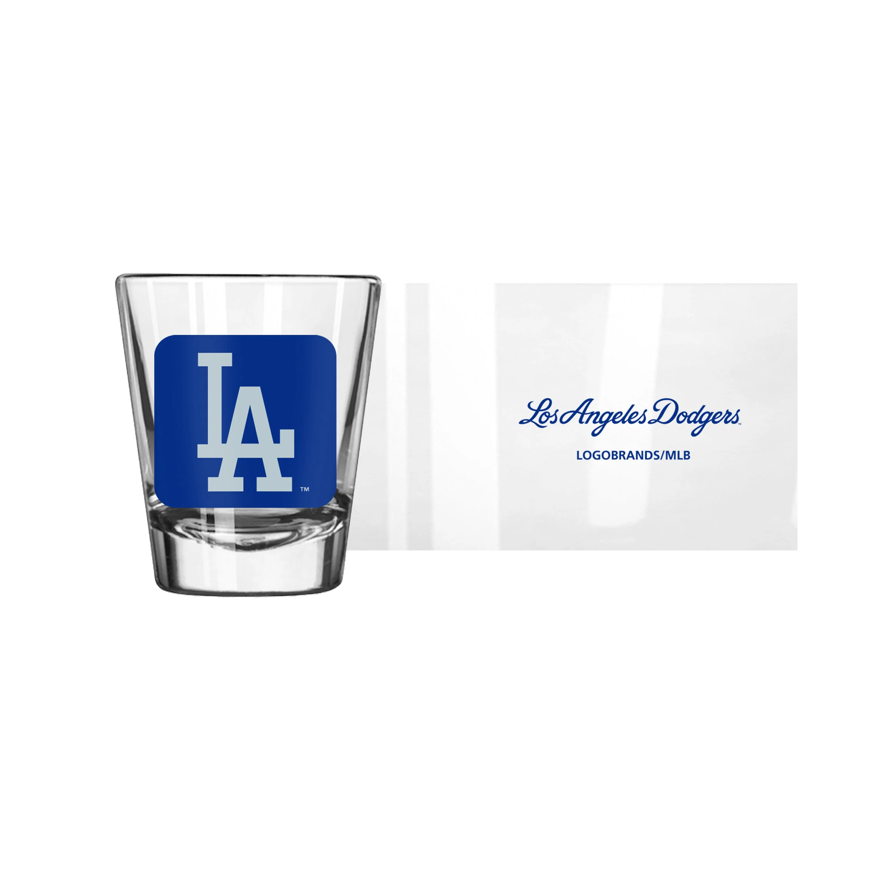 LA Dodgers 2oz Cube Shot Glass - Image 2