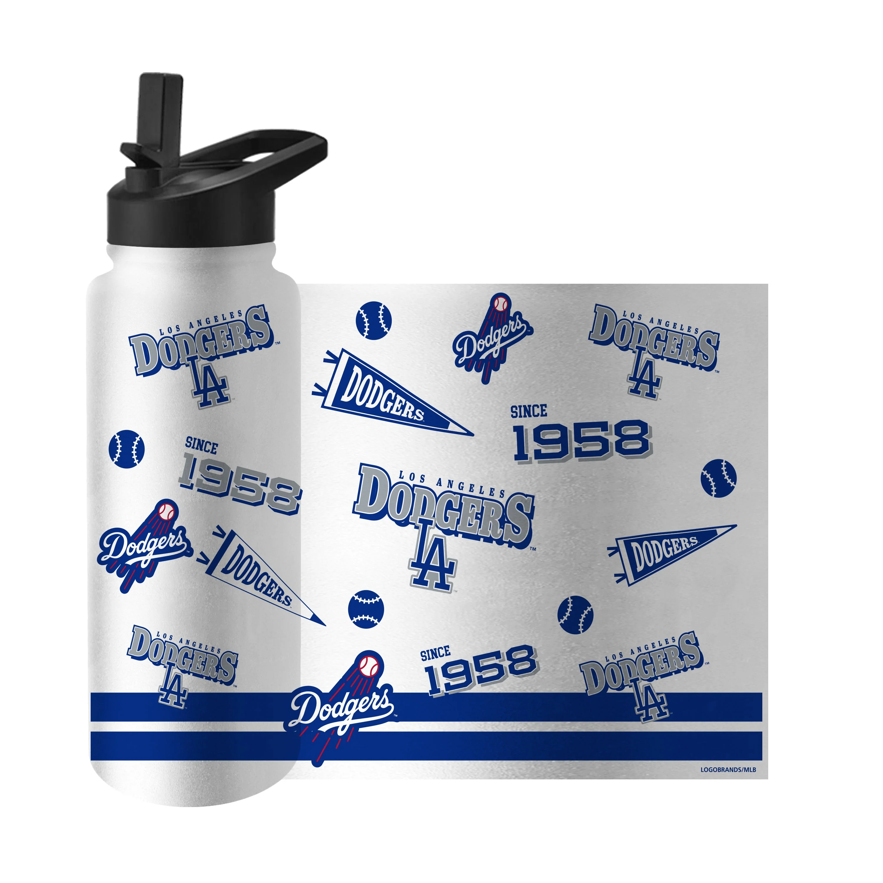 LA Dodgers 34oz Native Quencher Bottle - Image 3