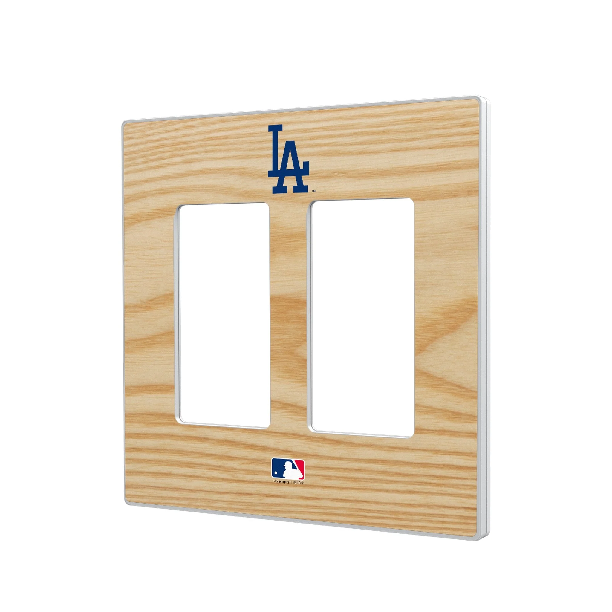 LA Dodgers Baseball Bat Hidden-Screw Light Switch Plate - Image 4