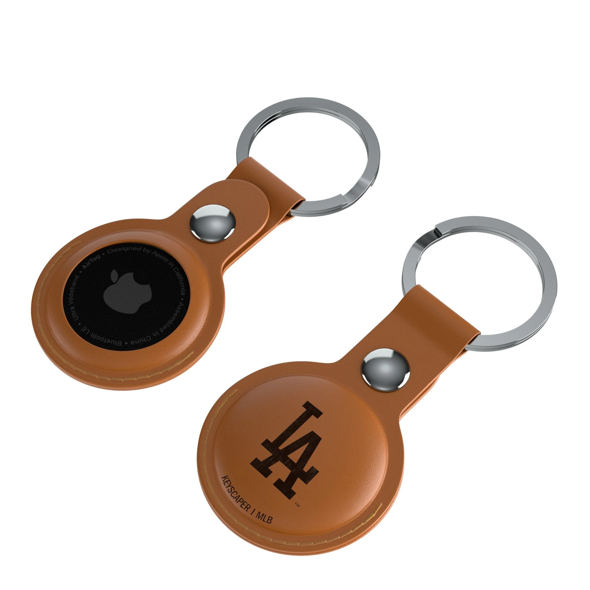 LA Dodgers Burn Brown Airtag Holder 2-Pack - Image 4