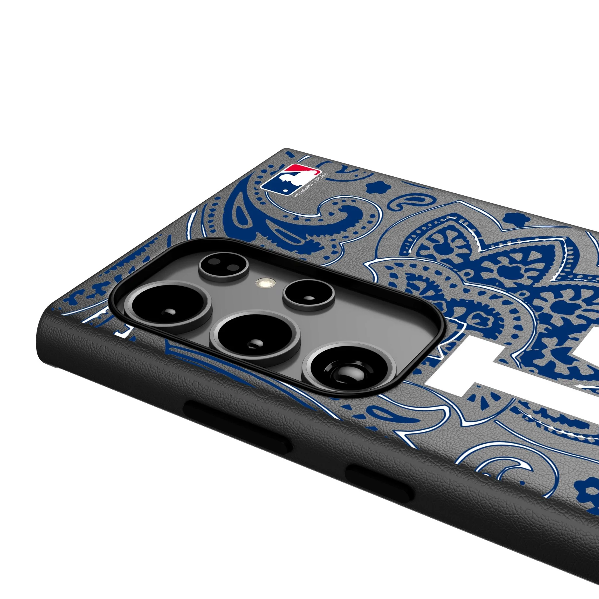 LA Dodgers Paisley MagSafe Compatible Phone Case for Samsung Galaxy - Image 4