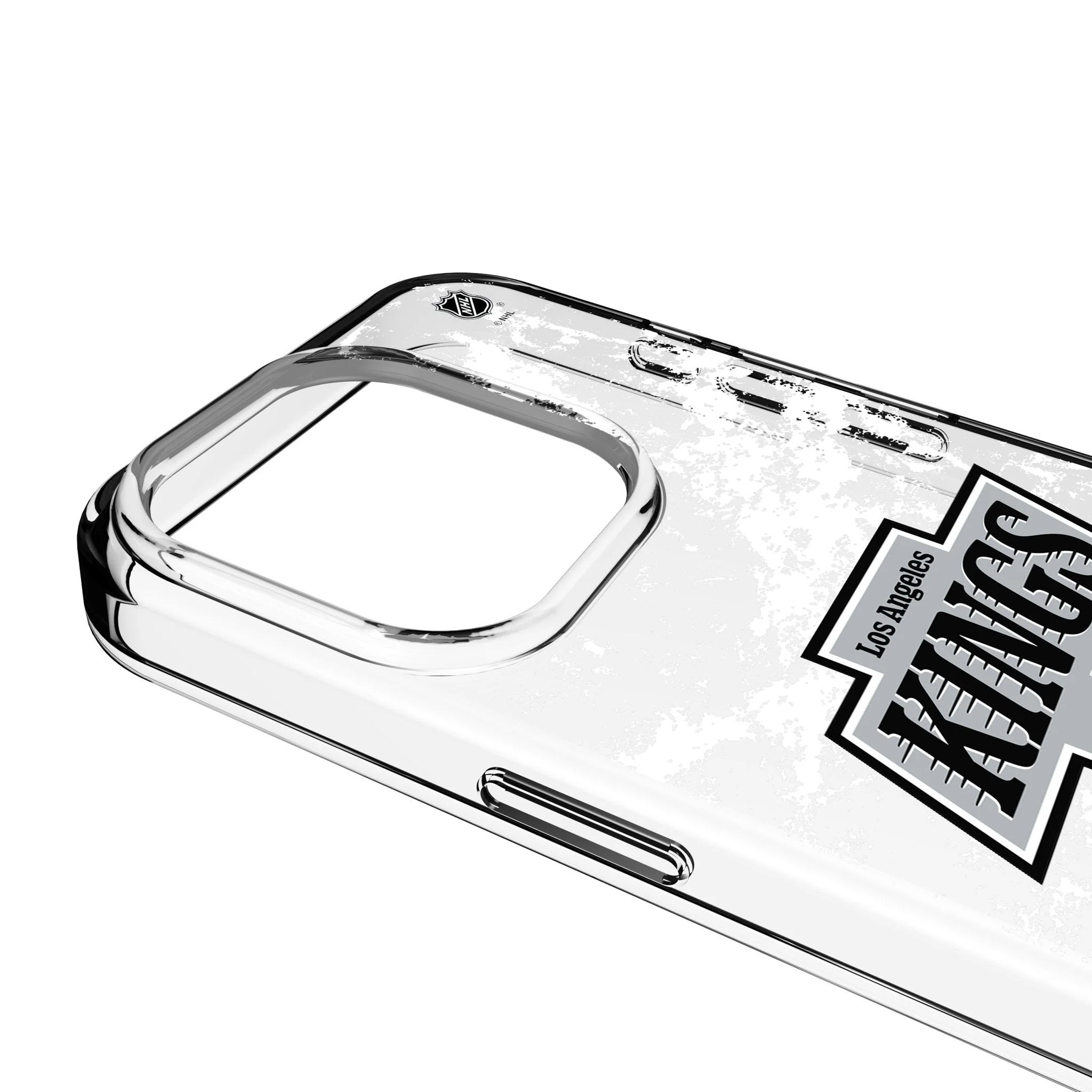 LA Kings Ice Stripe Clear Phone Case for Apple iPhone - Image 3