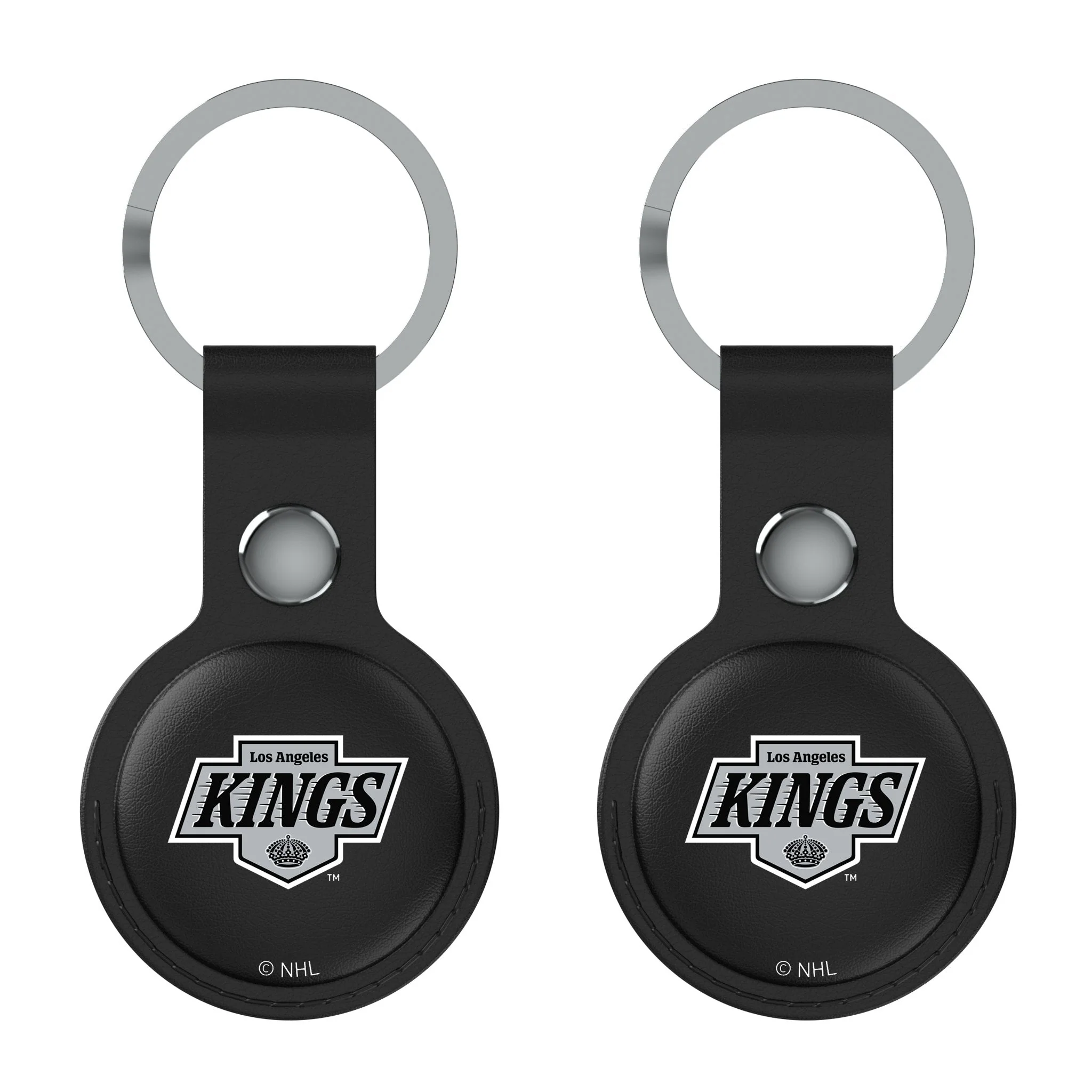LA Kings Insignia Black Airtag Holder 2-Pack - Image 2