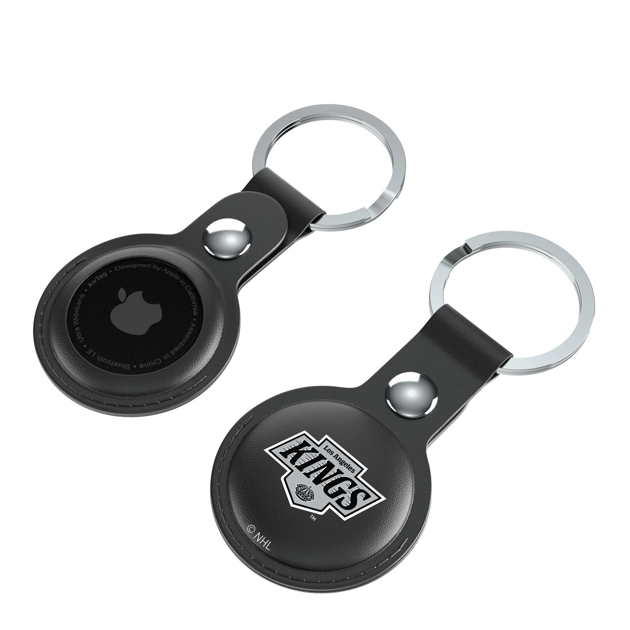 LA Kings Insignia Black Airtag Holder 2-Pack - Image 4