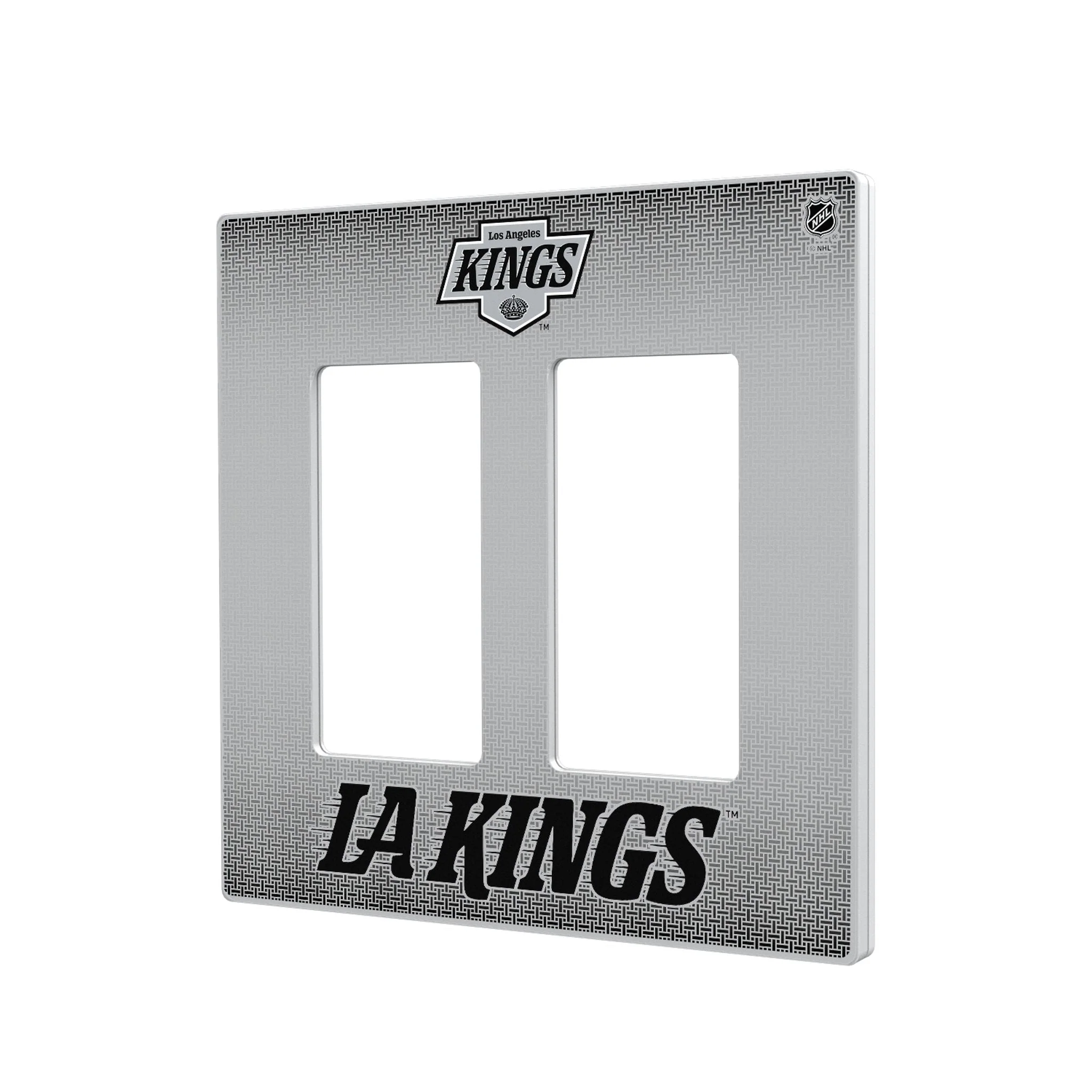 LA Kings Linen Hidden-Screw Light Switch Plate - Image 4