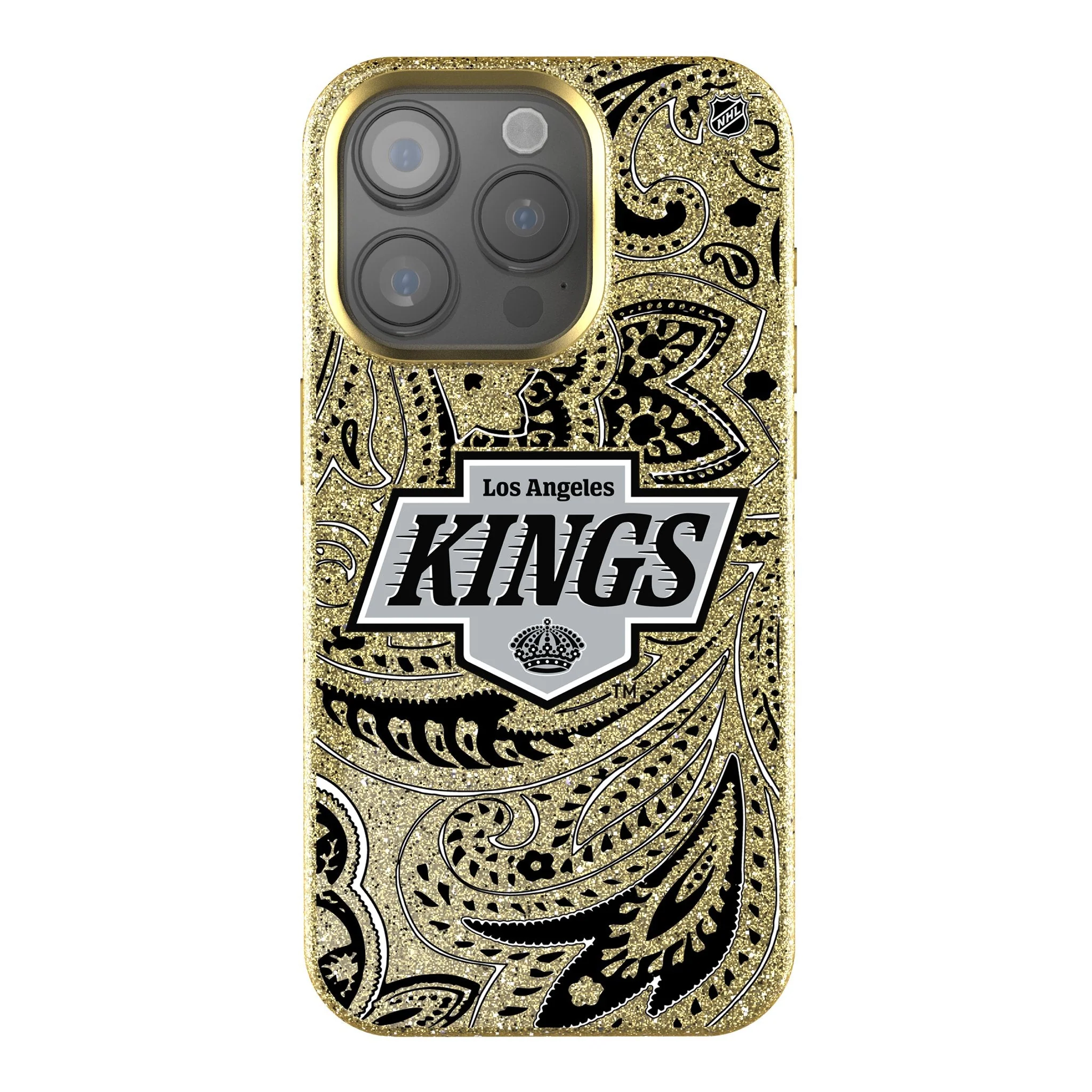 LA Kings Paisley Bling Phone Case