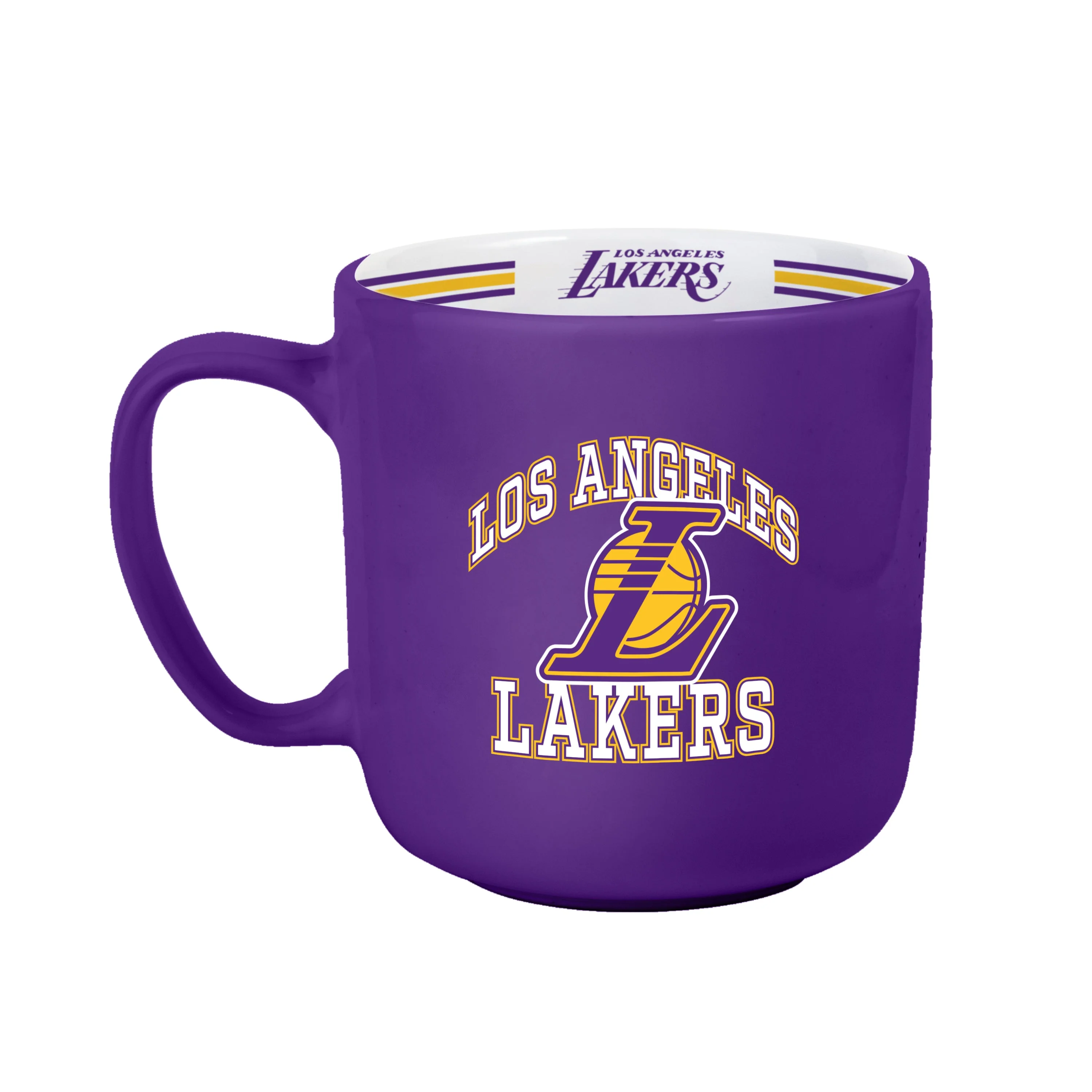 LA Lakers 15oz Stripe Mug - Image 2