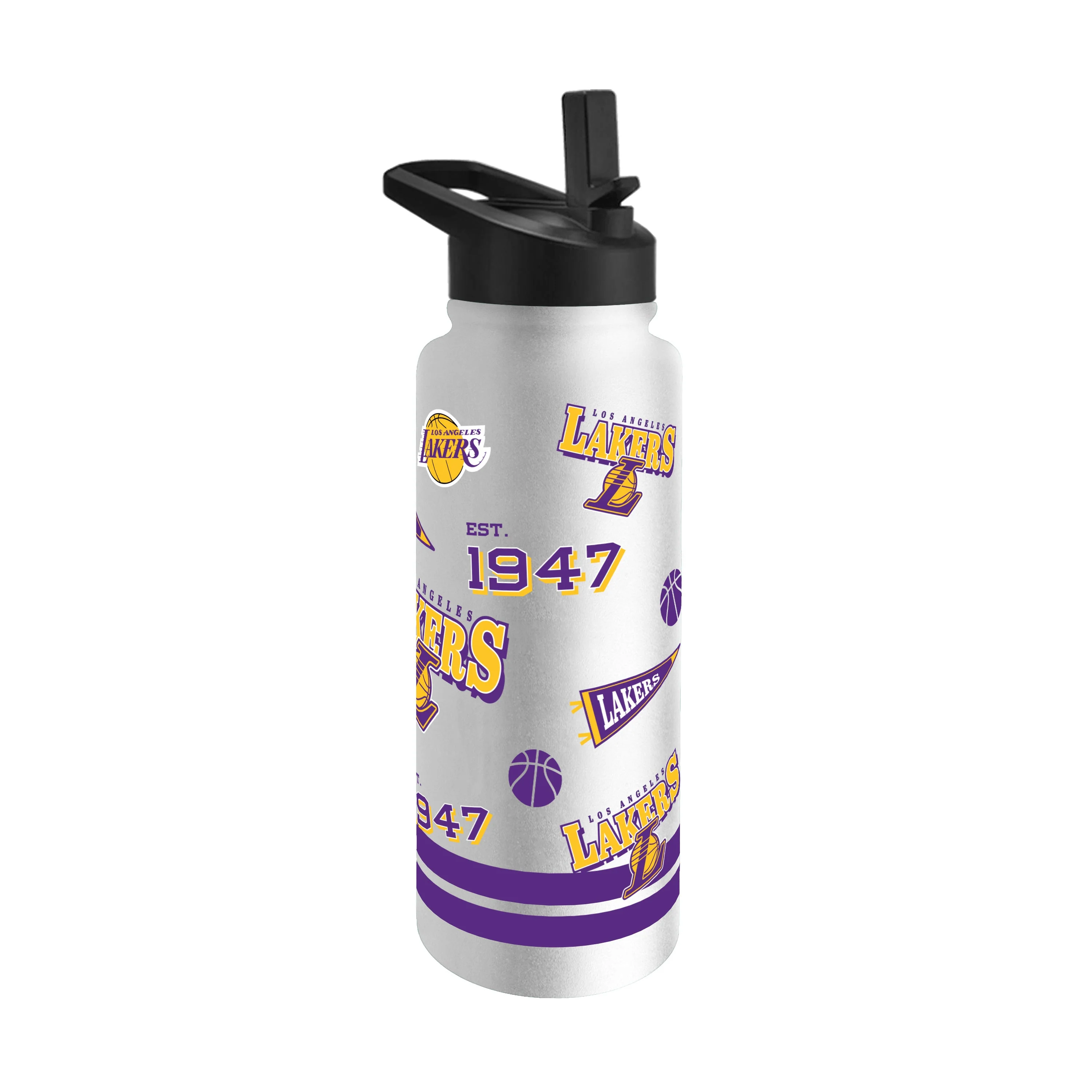 LA Lakers 34oz Native Quencher Bottle - Image 2
