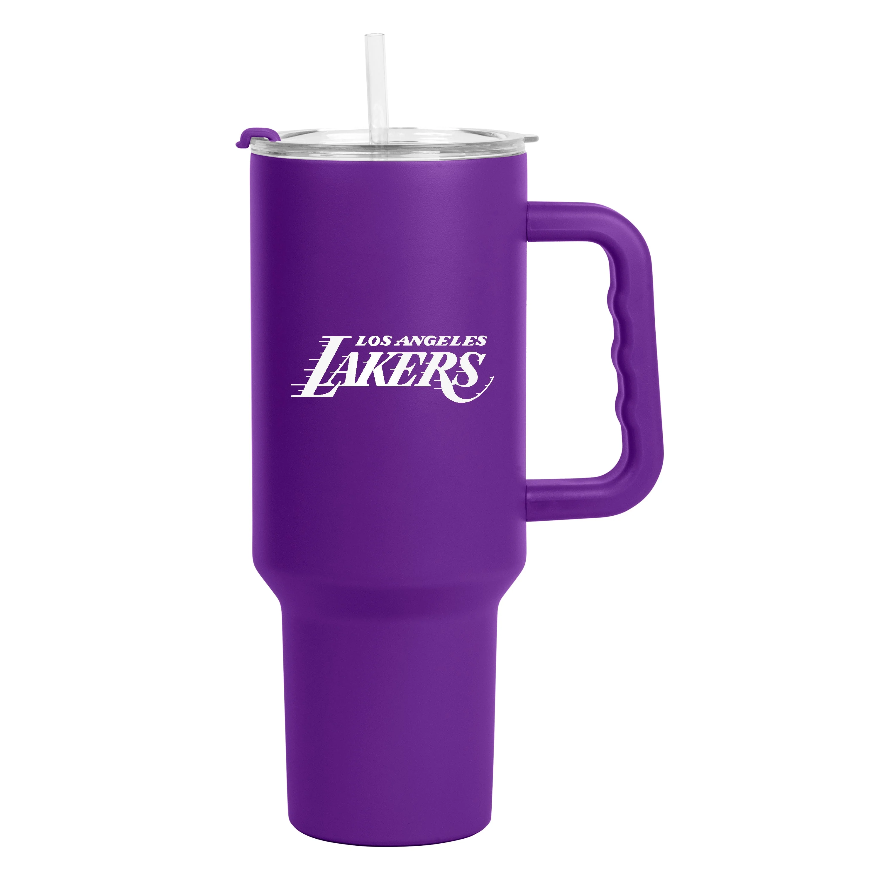LA Lakers 40oz Flipside Powder Coat Tumbler - Image 3