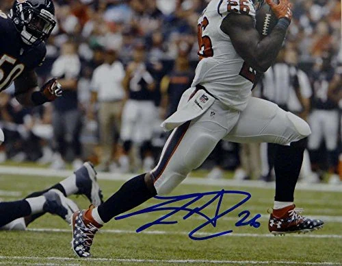 Lamar Miller Autographed Blue Houston Texans 8x10 Running Photo- JSA W Auth - Image 2