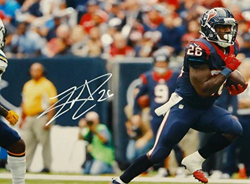 Lamar Miller Autographed Houston Texans 16x20 Against Chargers Photo- JSA W Auth - Image 2