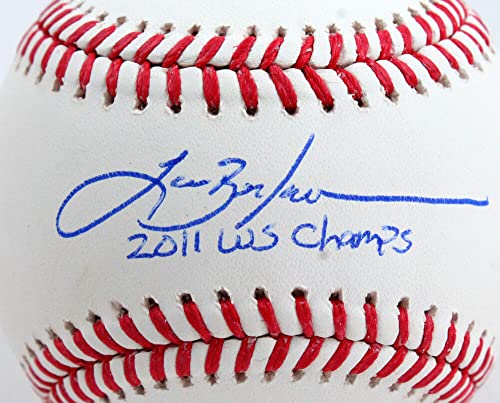 Lance Berkman Autographed Rawlings OML Baseball w/WS Champs-TriStar Authenticated - Image 3