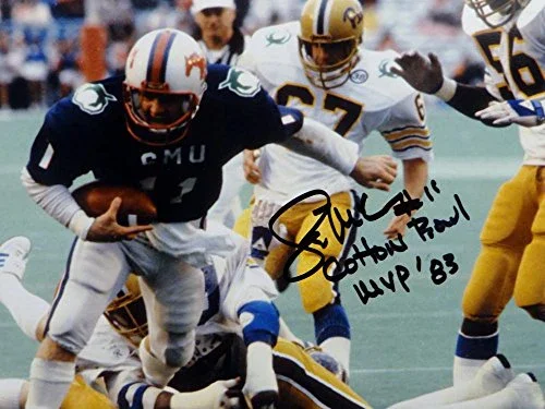 Lance McIlhenny Signed Black 8x10 Mustangs Running Horizontal Photo- JSA W Auth - Image 2