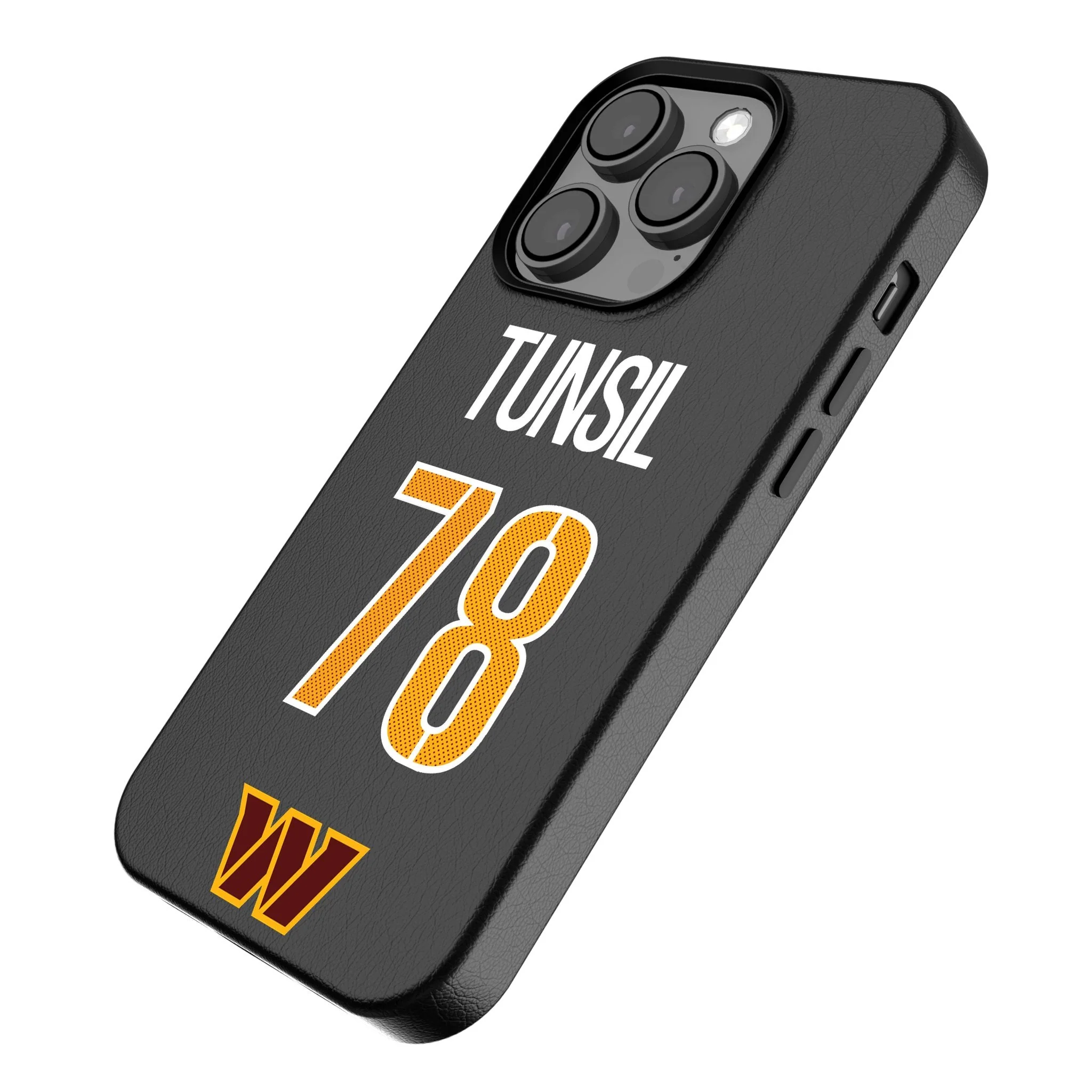 Laremy Tunsil Washington Commanders 78 Game Tactic MagSafe Compatible Phone Case for Apple iPhone - Image 2