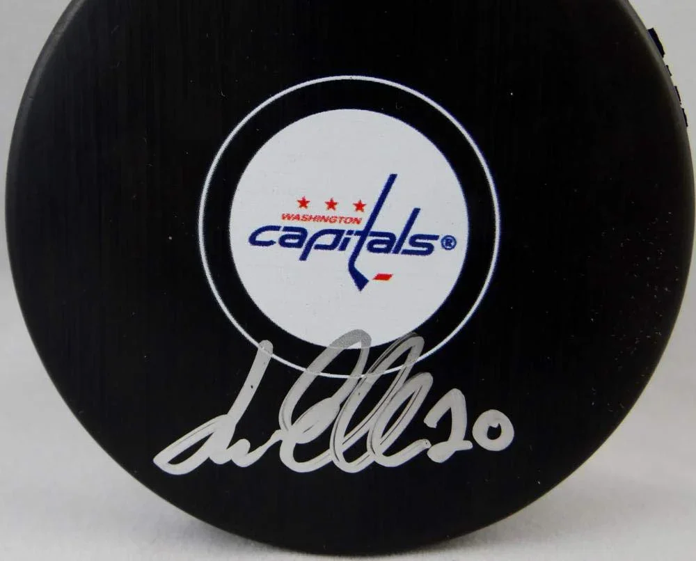 Lars Eller Autographed Washington Capitals Hockey Puck- Fanatics Auth - Image 3