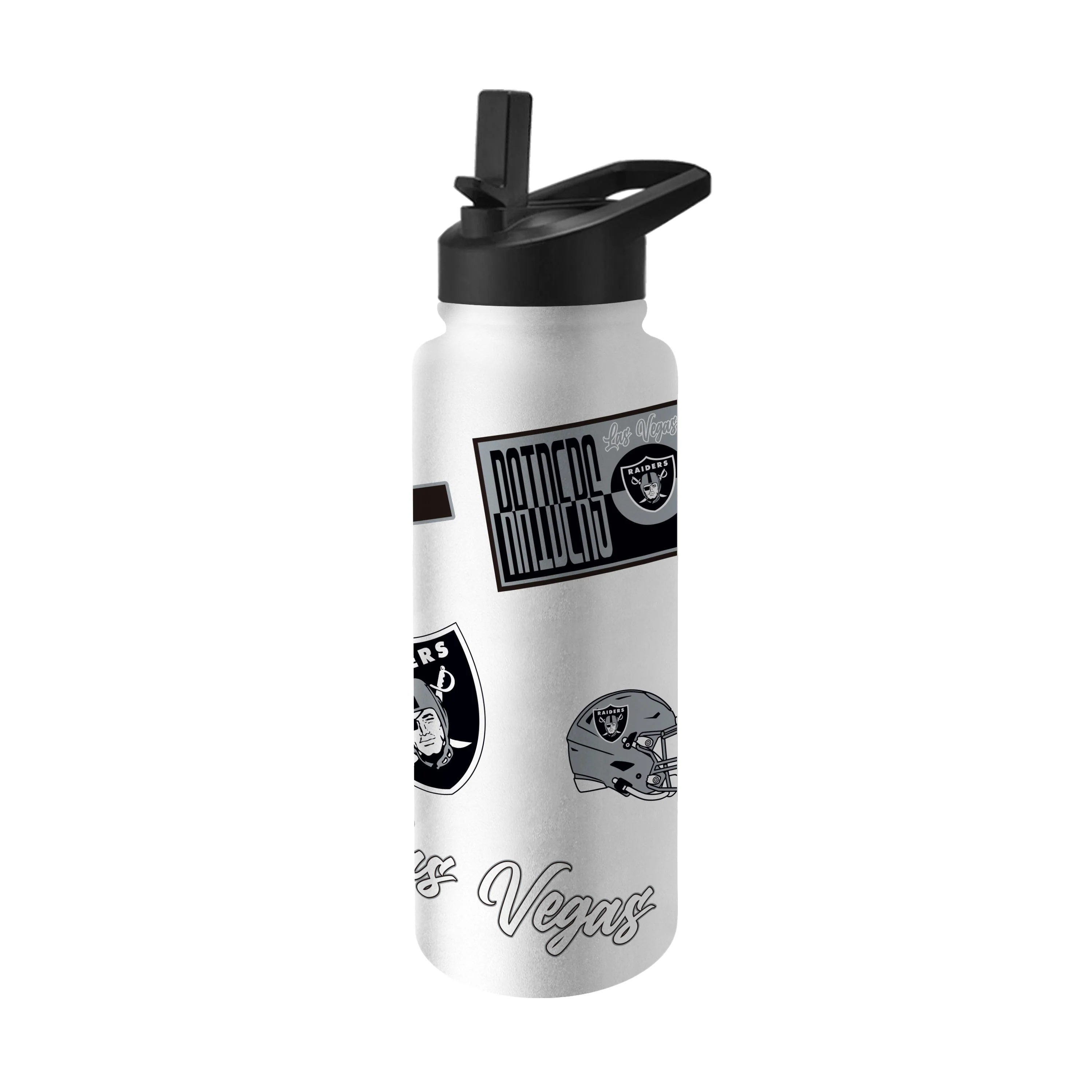 Las Vegas Raiders Dreamweave 34oz Quencher Bottle