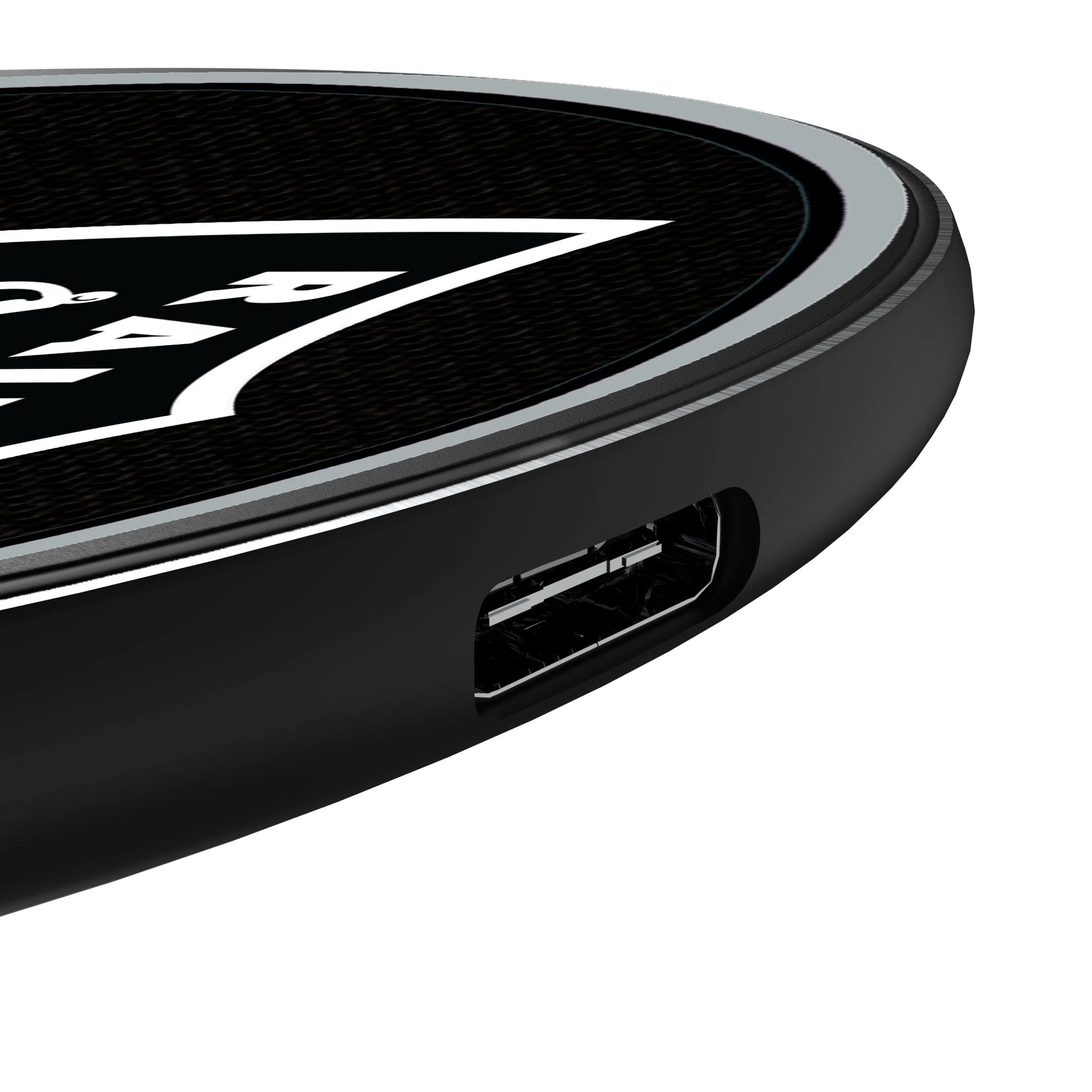 Las Vegas Raiders Stripe 15-Watt Wireless Charger - Image 3