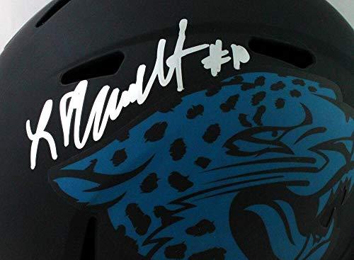 Laviska Shenault Autographed Jaguars Eclipse Speed F/S Helmet- Beckett W Silver - Image 5