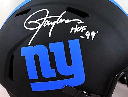 Lawrence Taylor Autographed NY Giants F/S Eclipse Helmet w/HOF- Beckett W Slvr - Image 5