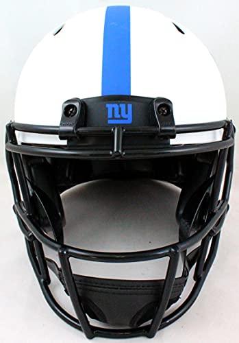 Lawrence Taylor Signed NY Giants Authentic Lunar F/S Helmet w/HOF- Beckett W Blue - Image 4