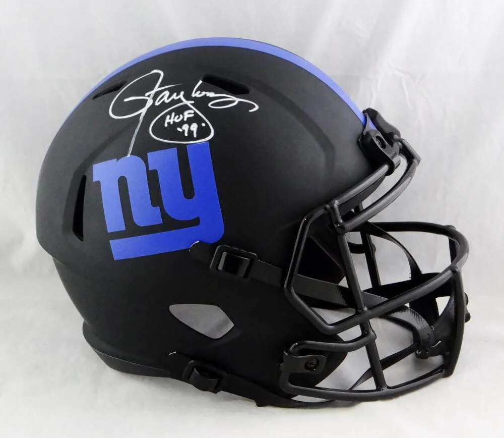 Lawrence Taylor Signed NY Giants F/S Eclipse Speed Helmet w/HOF- Beckett W Auth - Image 3