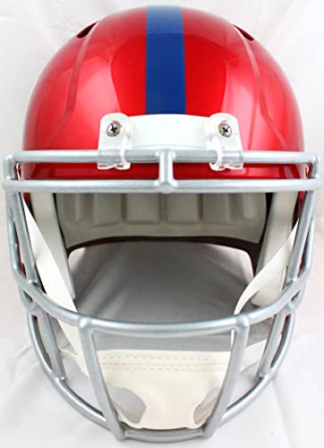 Lawrence Taylor Signed NY Giants F/S Flash Speed Helmet w/HOF-JSA W White - Image 6